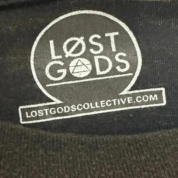 Lost Gods American Flag Eagle Big & Tall T-shirt 4XL - Picture 4 of 4